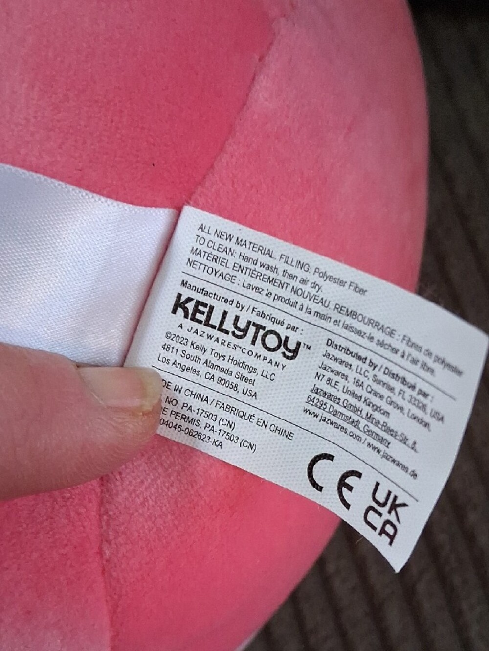 Squishmallows Pink Strawberry Cat Squishmallow "Olma" NWTs! - Picture 8 of 11